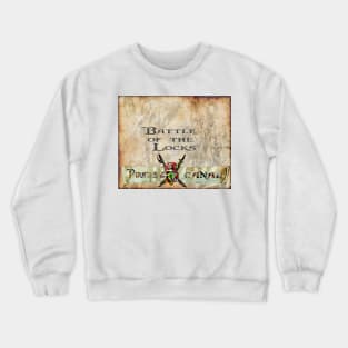 Battle of the Locks bywhacky Crewneck Sweatshirt